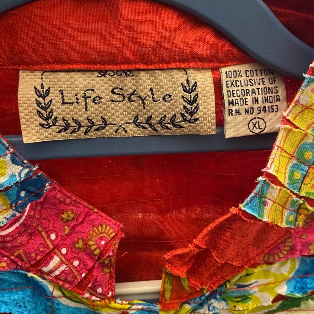 Life Style Colorful Patchwork Jacket - image 5